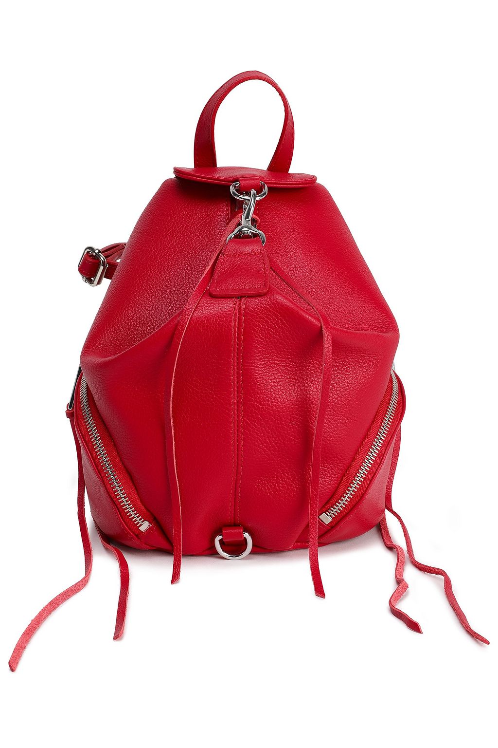 REBECCA MINKOFF Pebbled-leather backpack