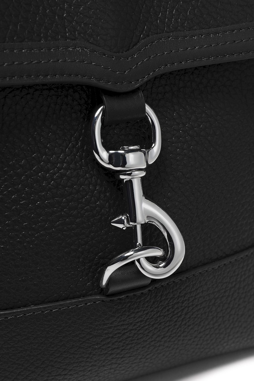 REBECCA MINKOFF Textured-leather backpack