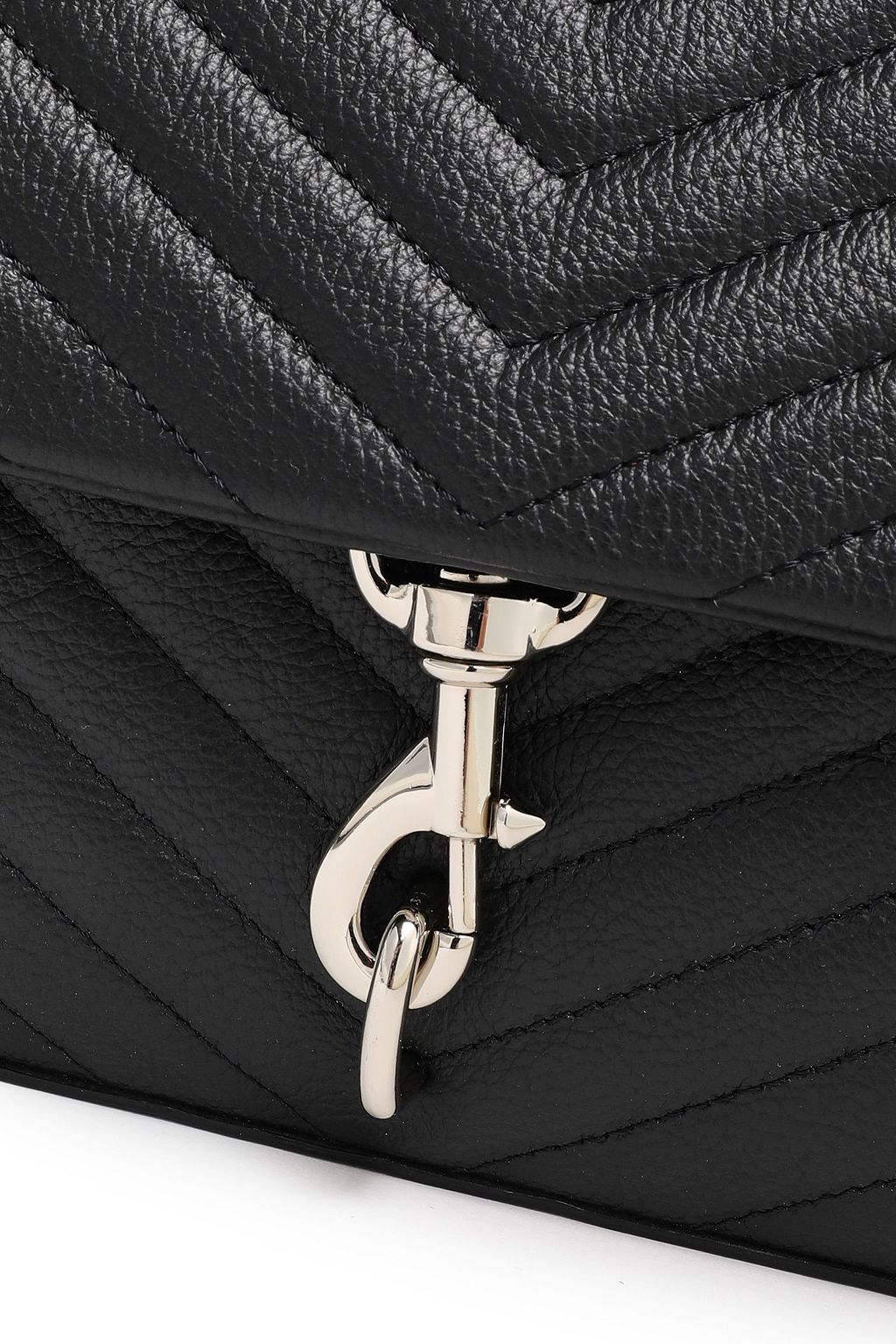 REBECCA MINKOFF Quilted textured-leather shoulder bag