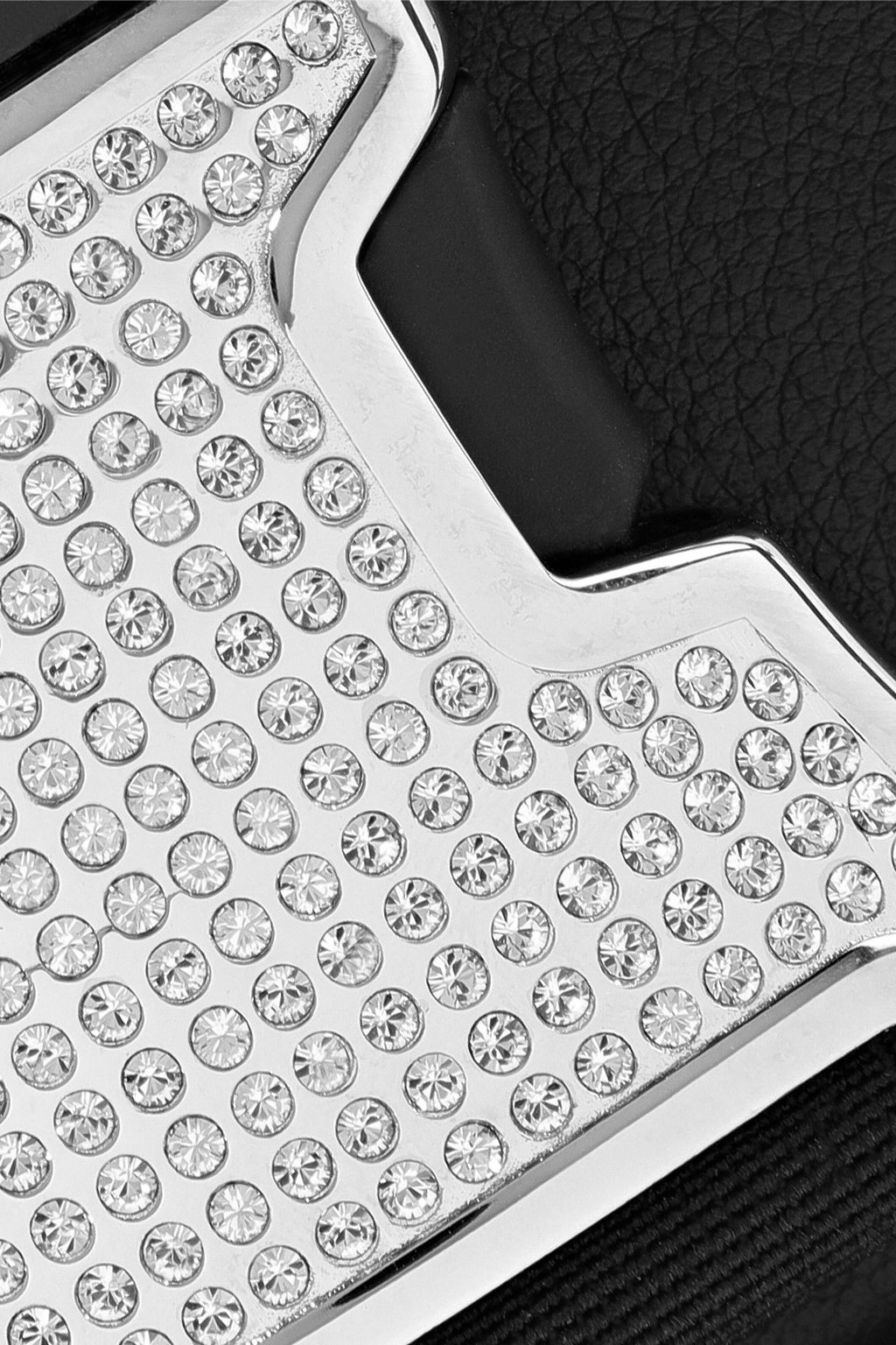 CHRISTOPHER KANE Bonnie crystal-embellished leather shoulder bag