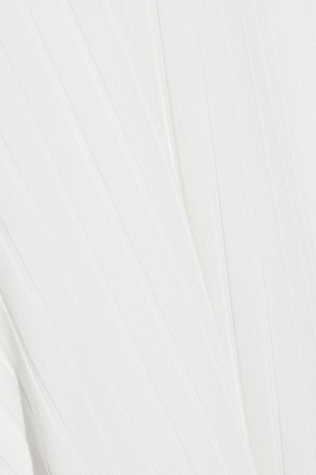 MICHAEL LO SORDO Backless ribbed stretch-jersey maxi dress