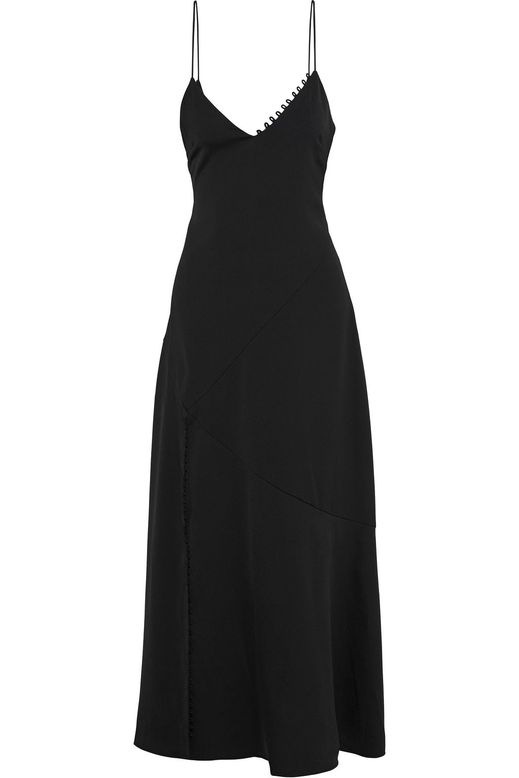 black maxi slip