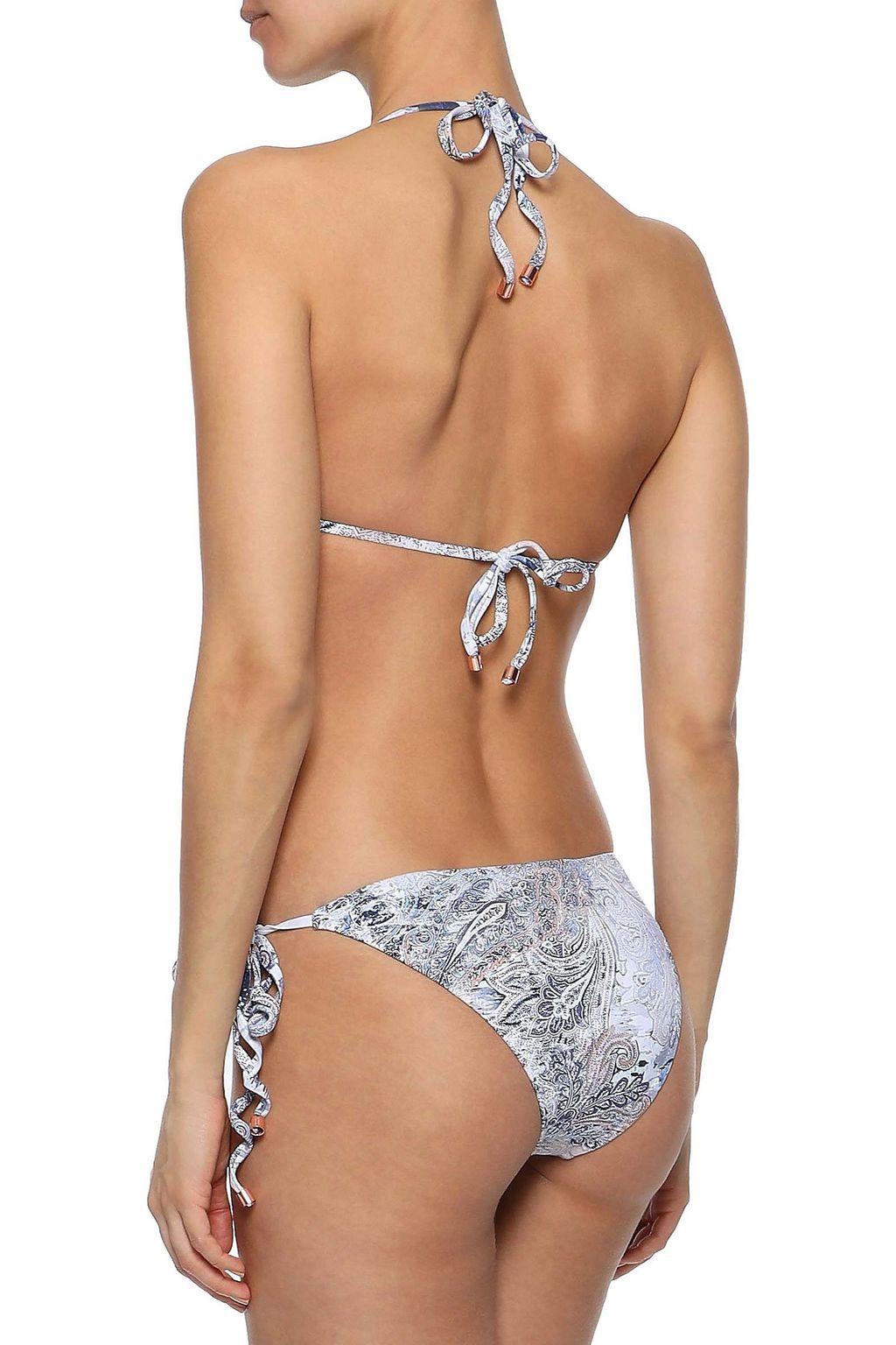 EBERJEY Gitana Eva printed low-rise bikini briefs
