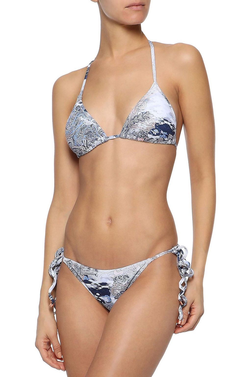 EBERJEY Gitana Eva printed low-rise bikini briefs