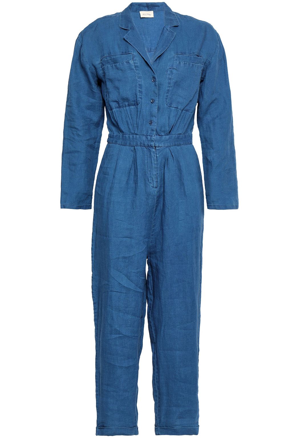 american vintage denim jumpsuit