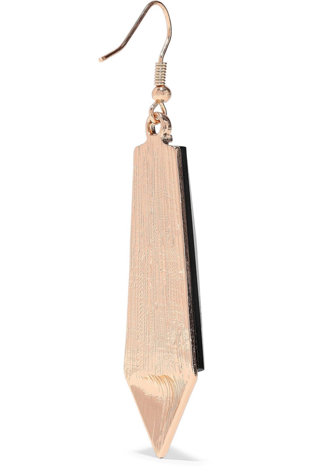 KENNETH JAY LANE 22-karat gold-plated stone earrings