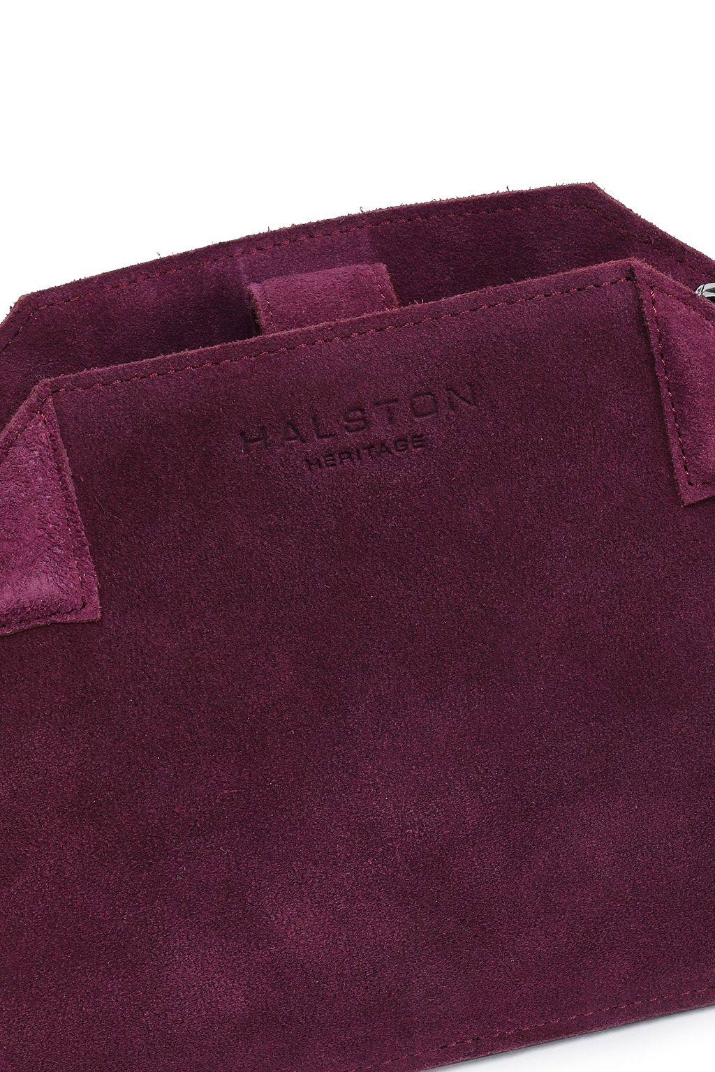 HALSTON HERITAGE Suede shoulder bag