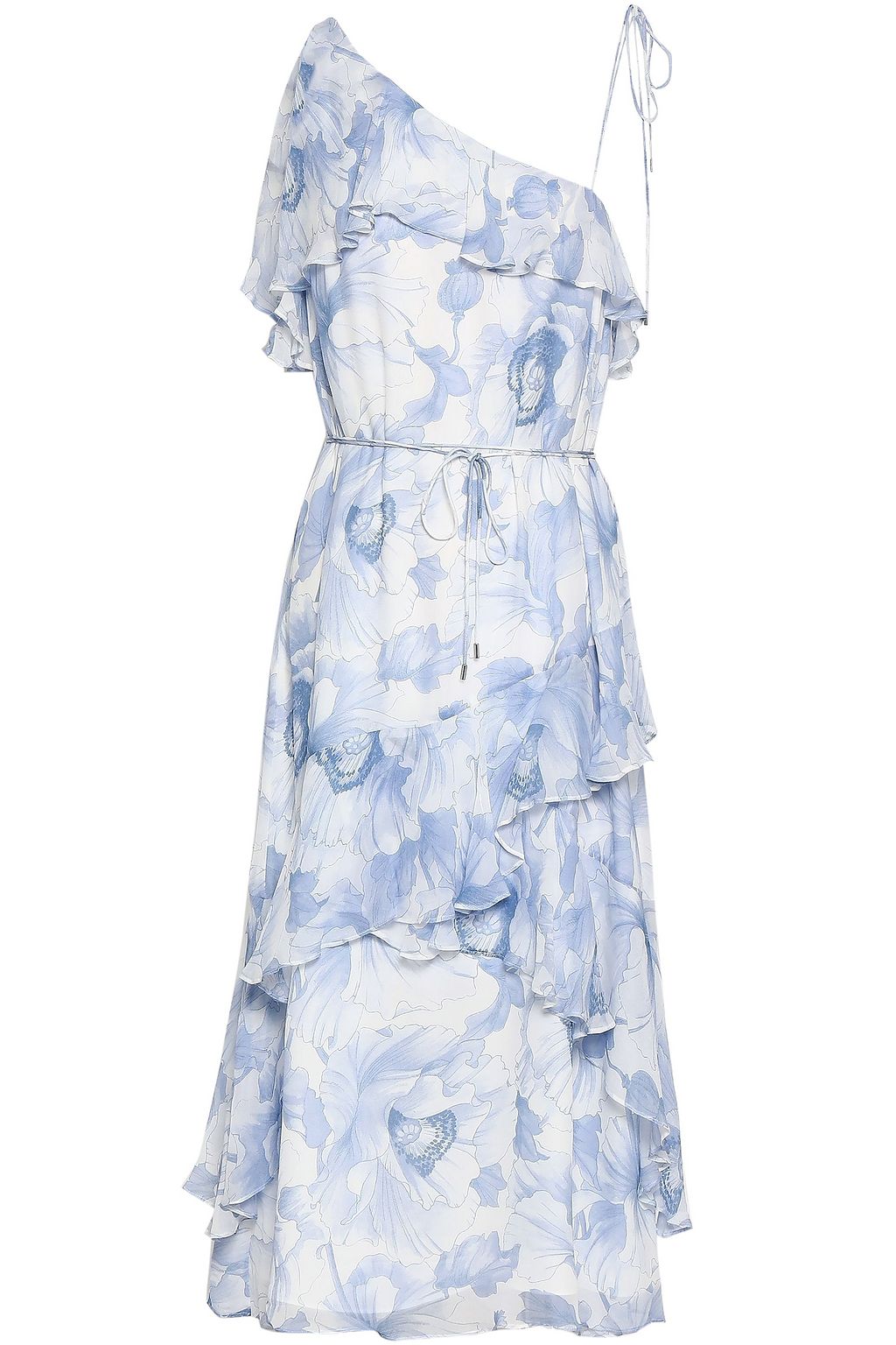 georgette midi dress