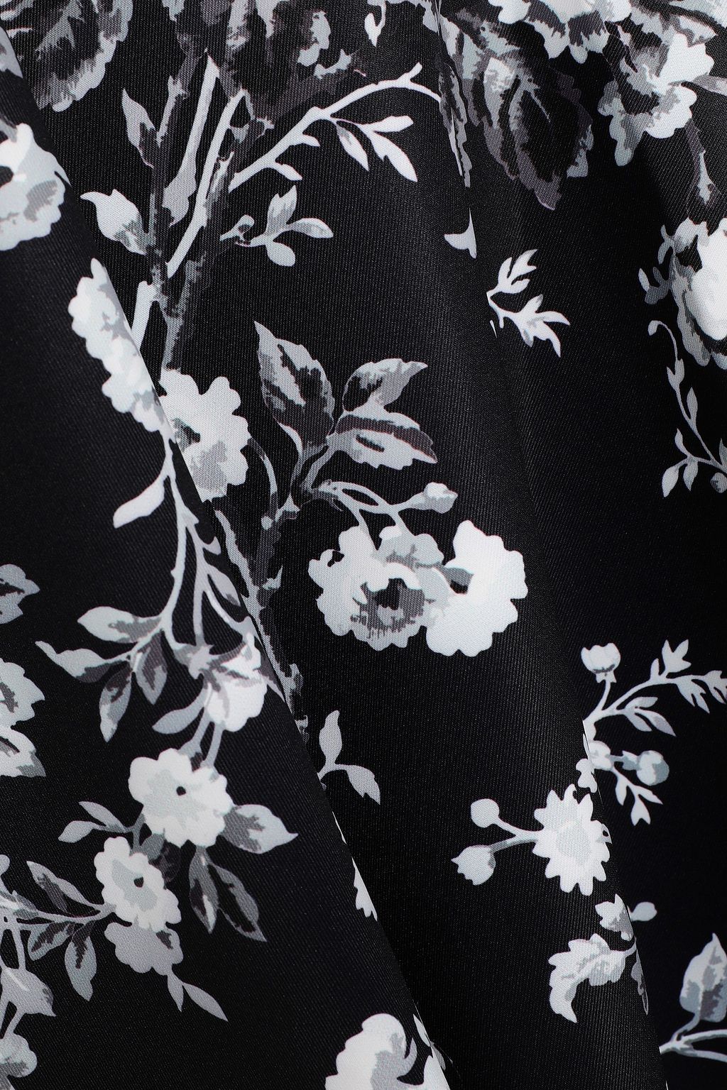 LOVER Floral-print stretch-jersey mini dress