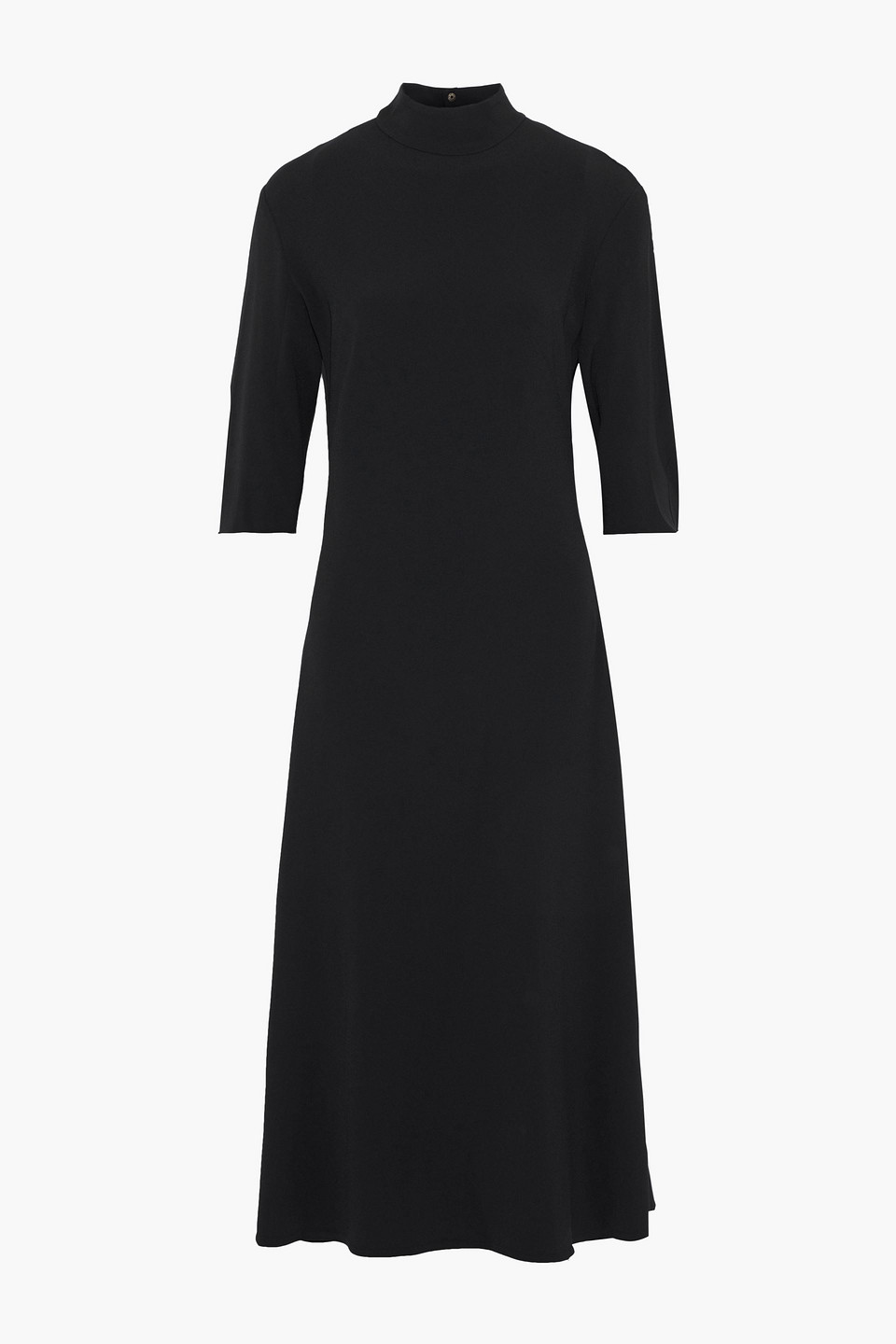 Sabrina cutout stretch-crepe midi dress