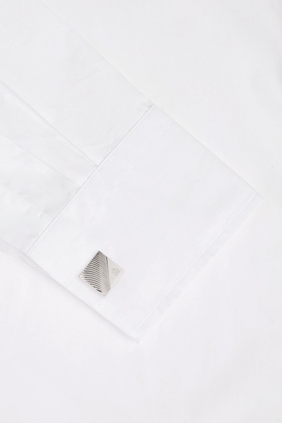 Dunhill Silver Cufflinks In White