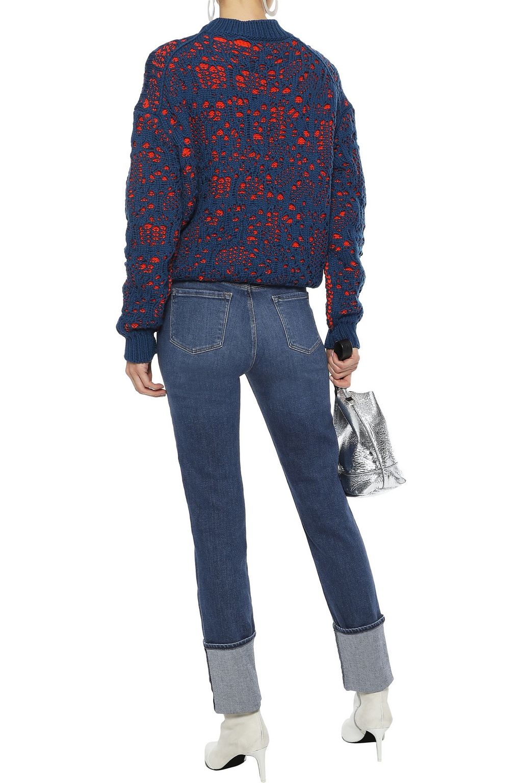 J BRAND Maude faded mid-rise slim-leg jeans