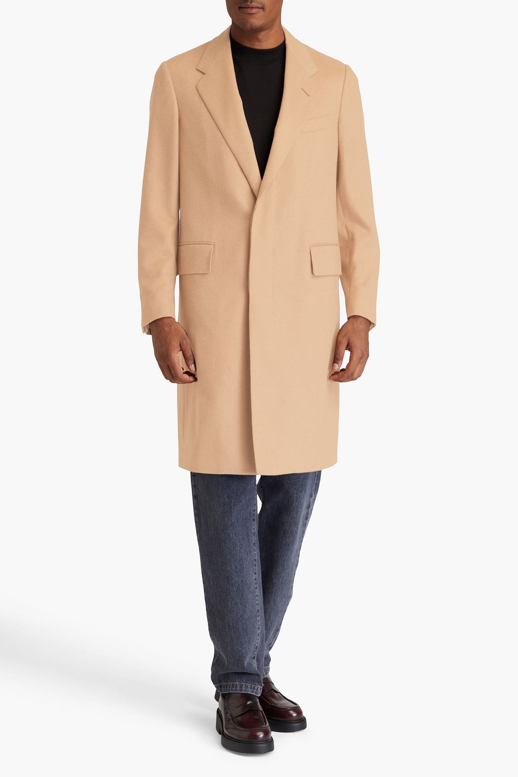 DUNHILL Camel hair coat
