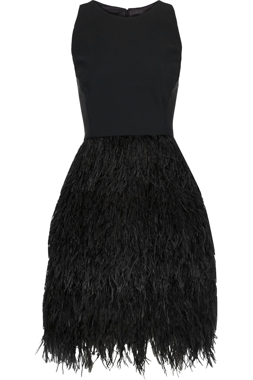 milly blair feather dress