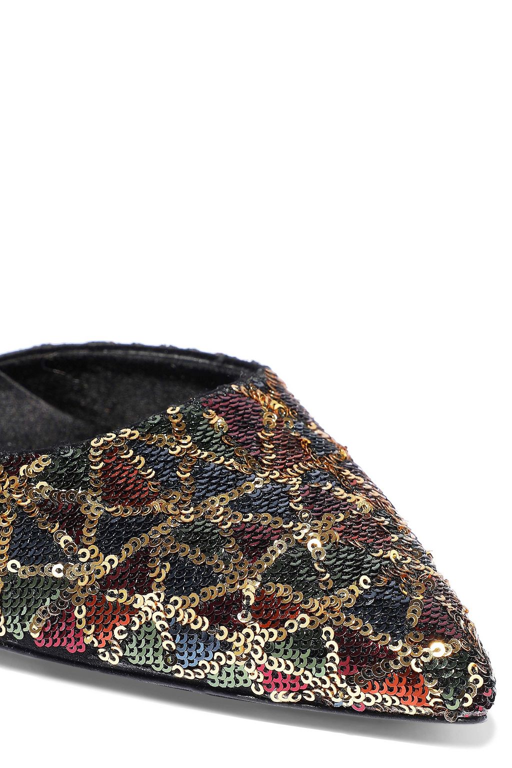 ROGER VIVIER Sequined satin pumps