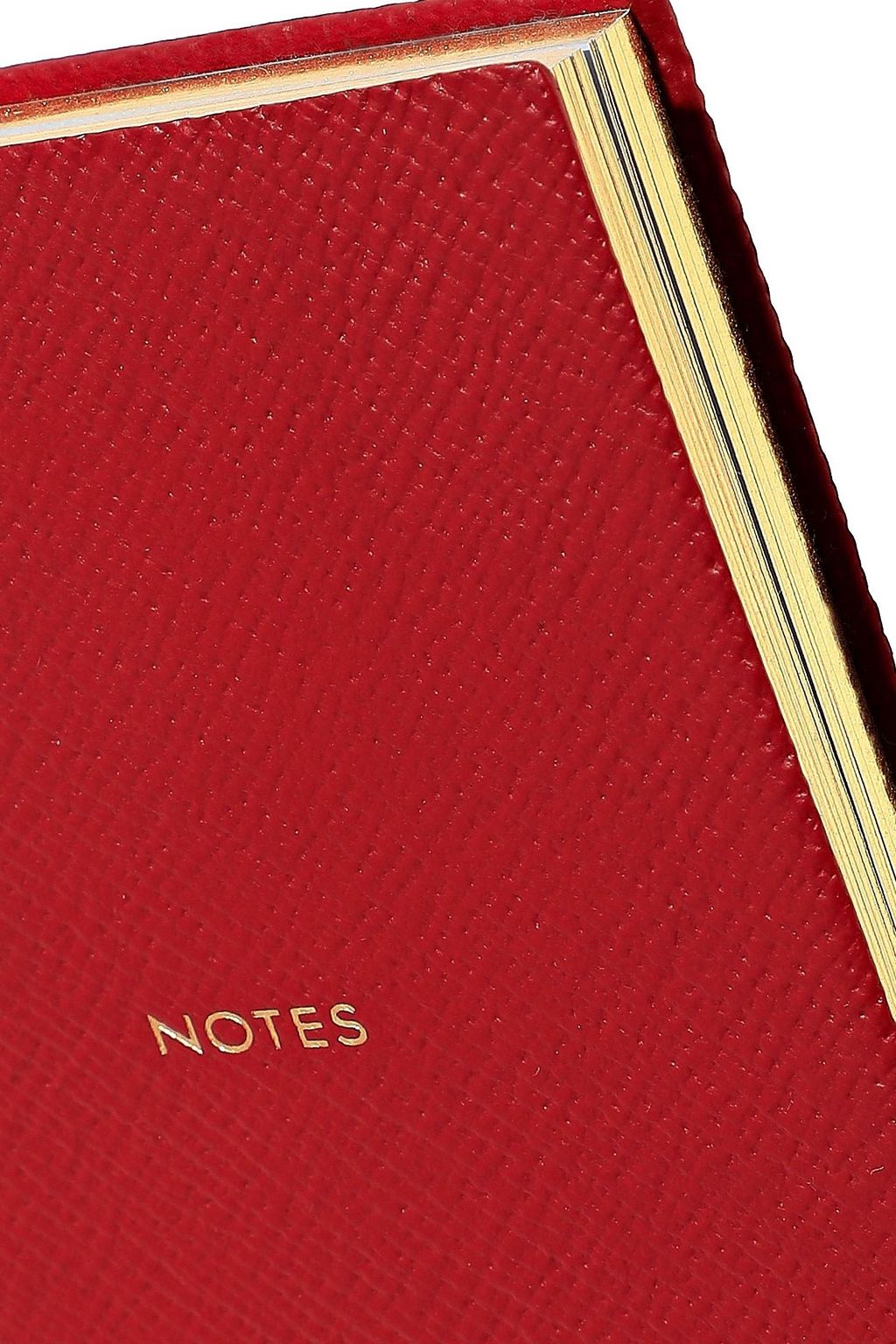 SMYTHSON Panama Notes textured-leather notebook