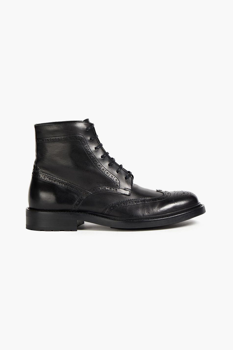 saint laurent brogue boots