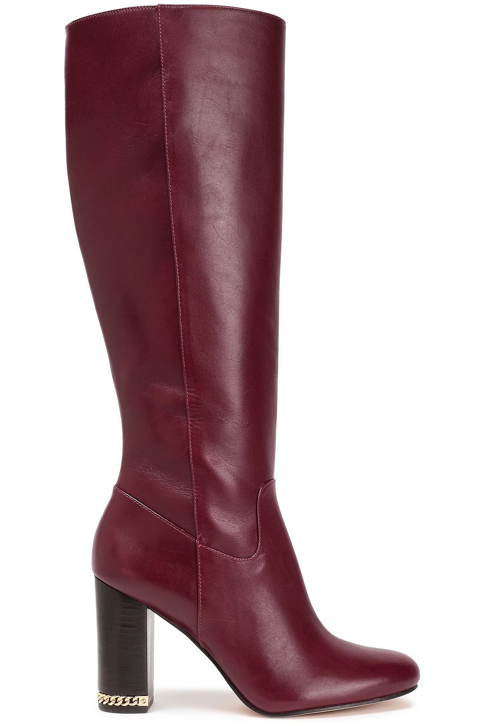 michael kors burgundy knee high boots