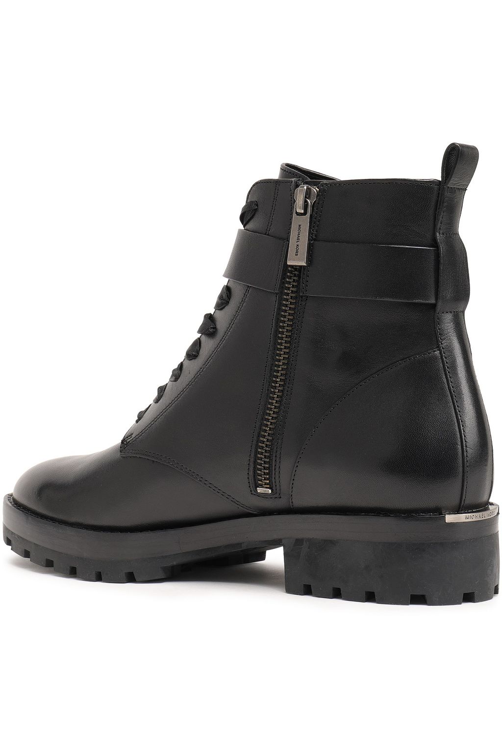 michael michael kors ryder leather ankle boot