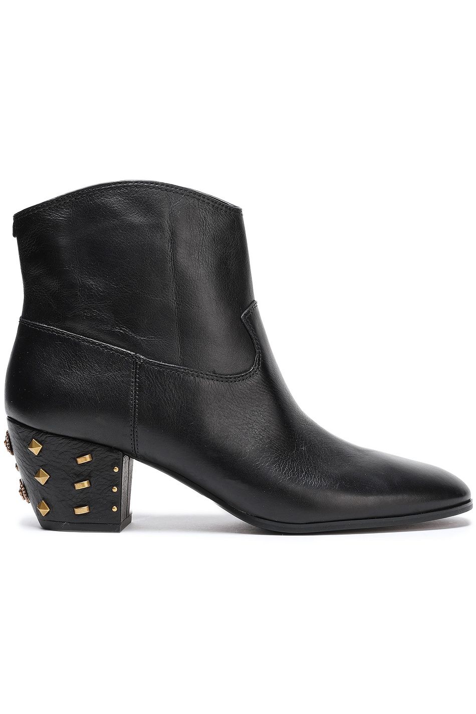 michael kors black studded boots