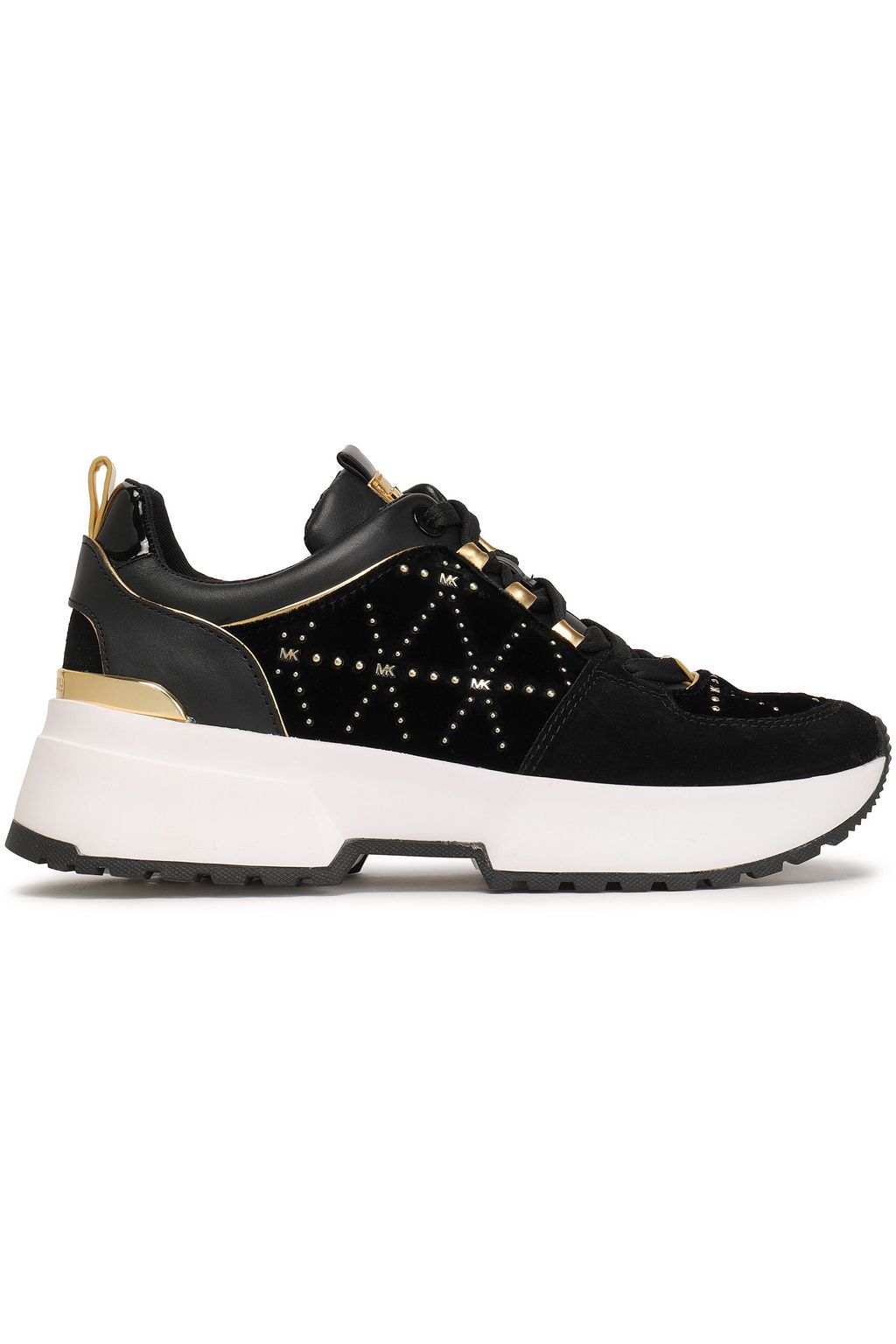 michael kors velvet sneakers