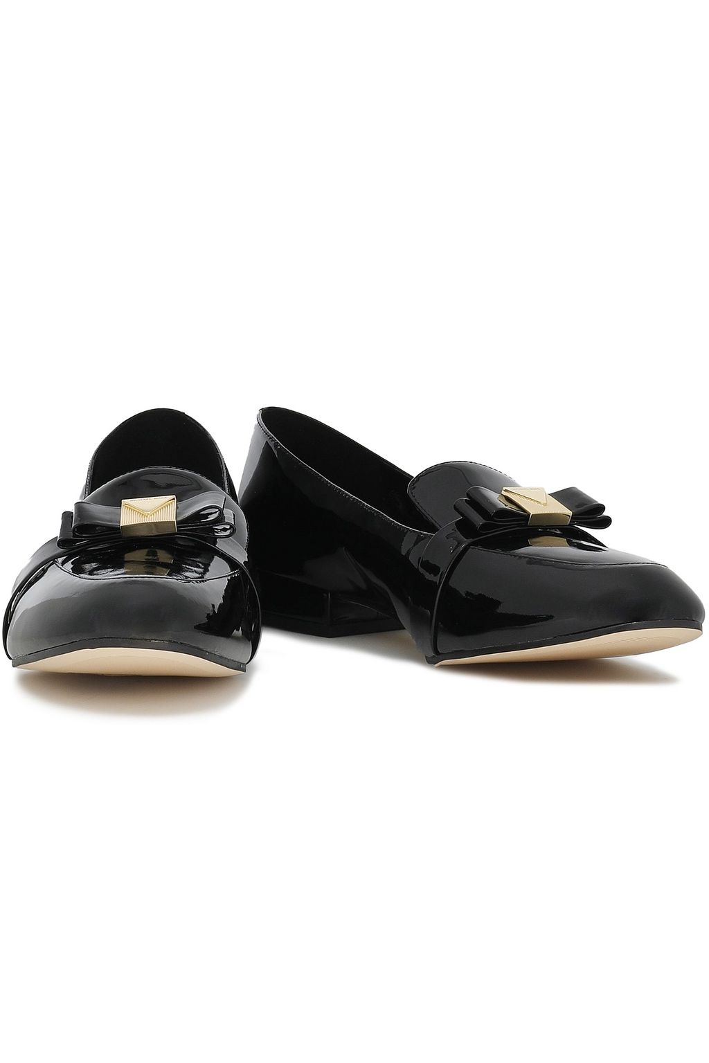 michael michael kors caroline patent leather loafer