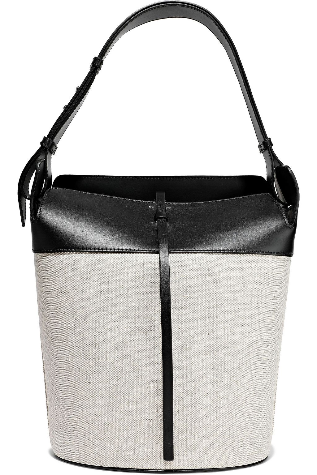 burberry canvas bucket bag