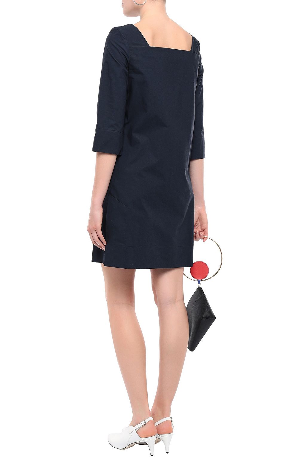 MARNI Cotton-poplin mini dress