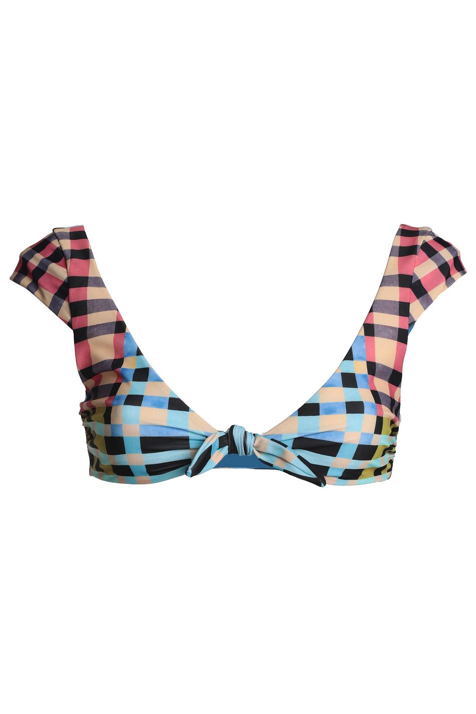 mara hoffman gingham bikini
