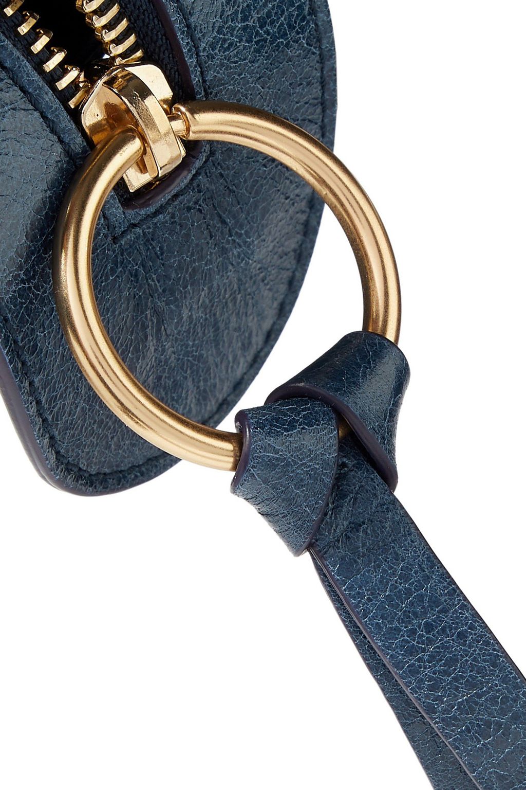 SEE BY CHLOÉ Paige small washed-leather shoulder bag