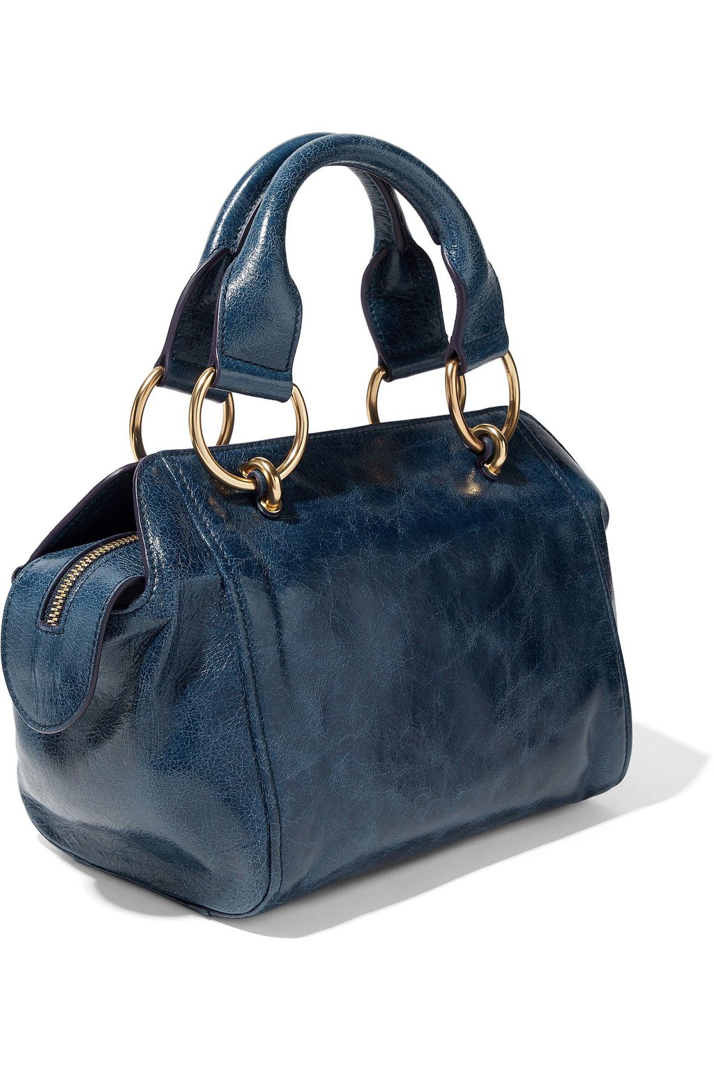 SEE BY CHLOÉ Paige small washed-leather shoulder bag