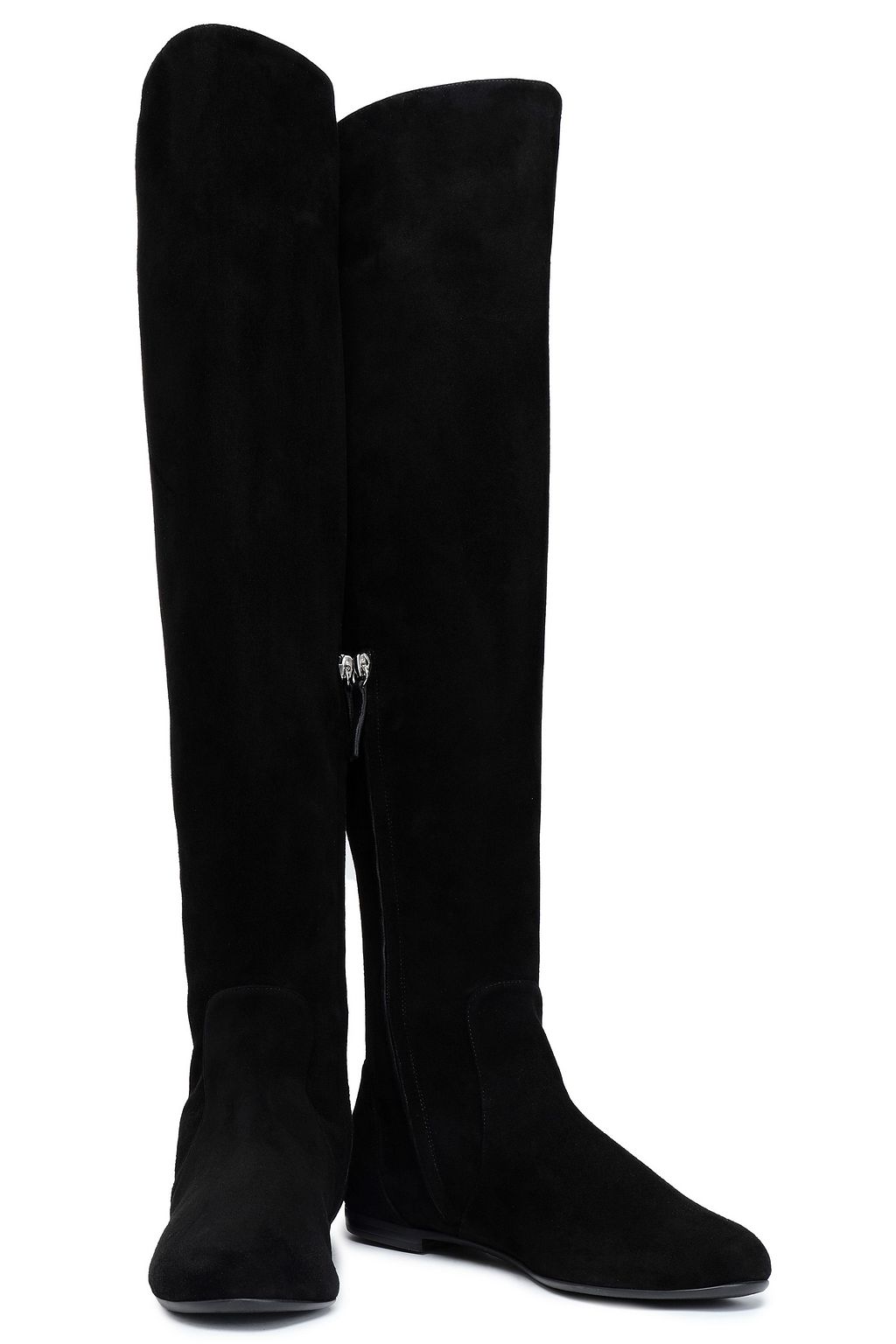 GIUSEPPE ZANOTTI Suede over-the-knee boots