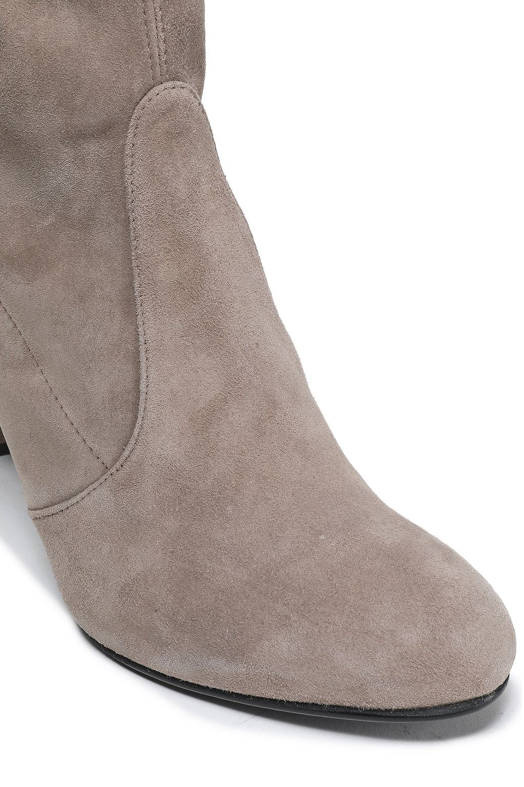 STUART WEITZMAN Suede over-the knee boots