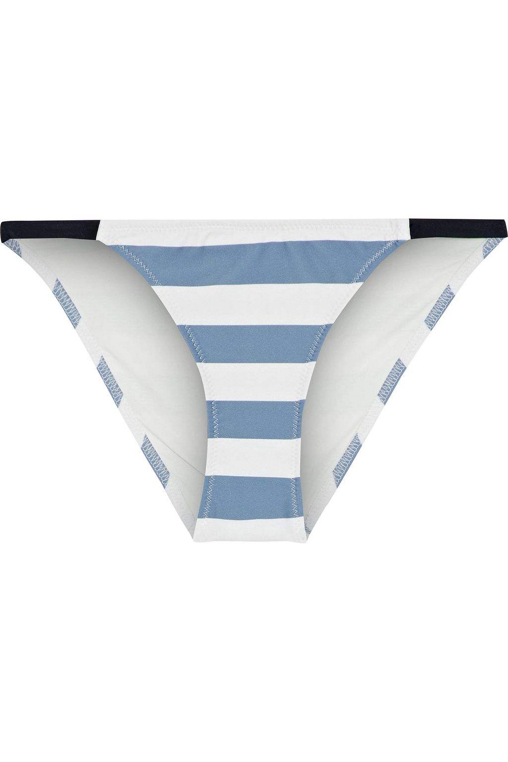 light blue striped bikini