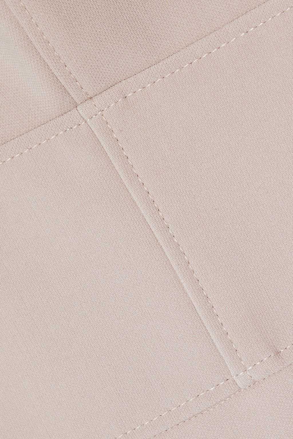ELIZABETH AND JAMES Cutout stretch-ponte mini dress