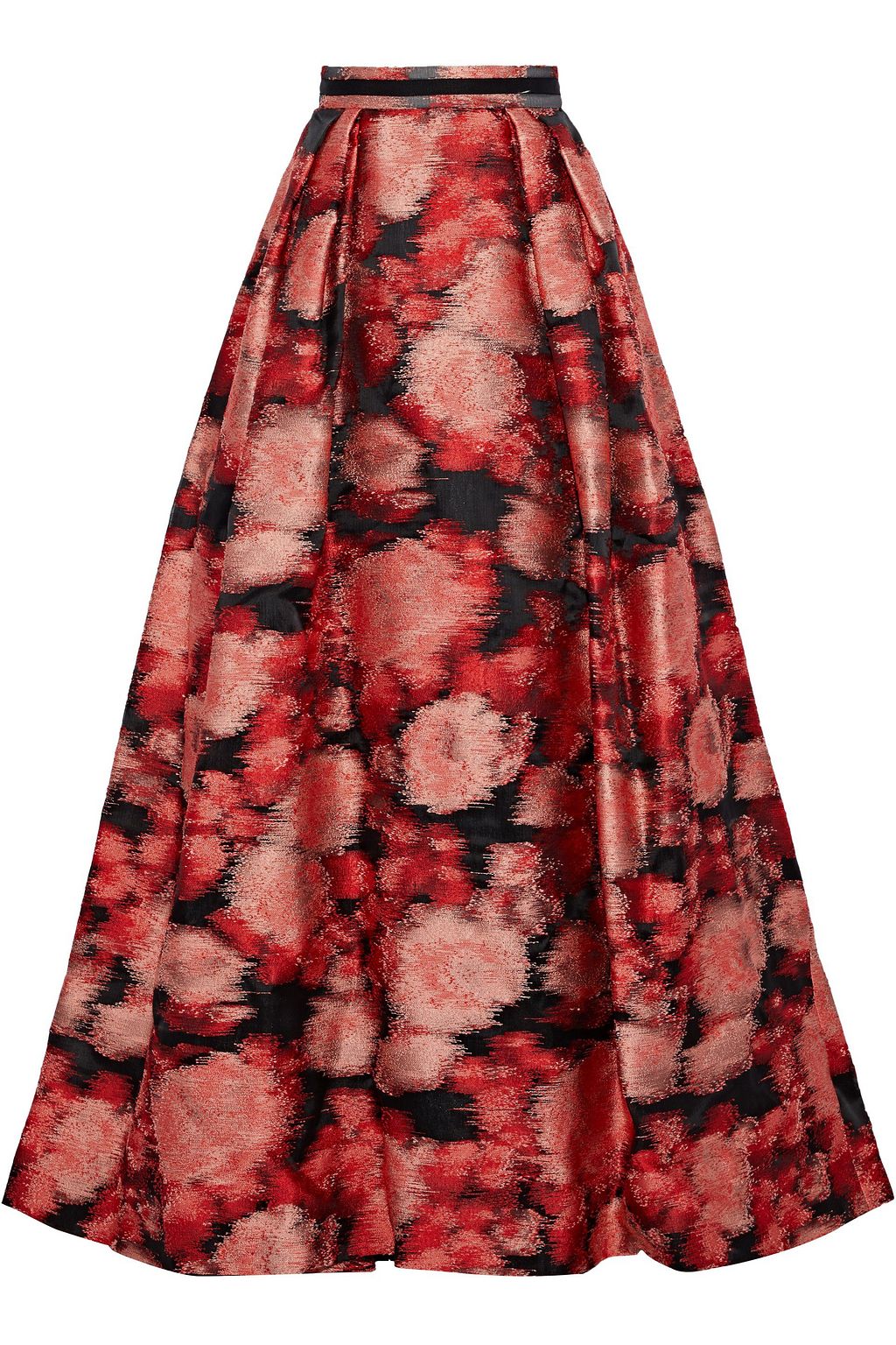 jacquard maxi skirt