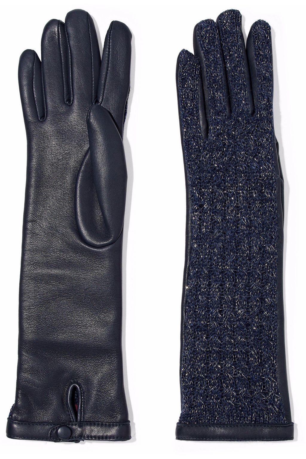 alpaca leather gloves