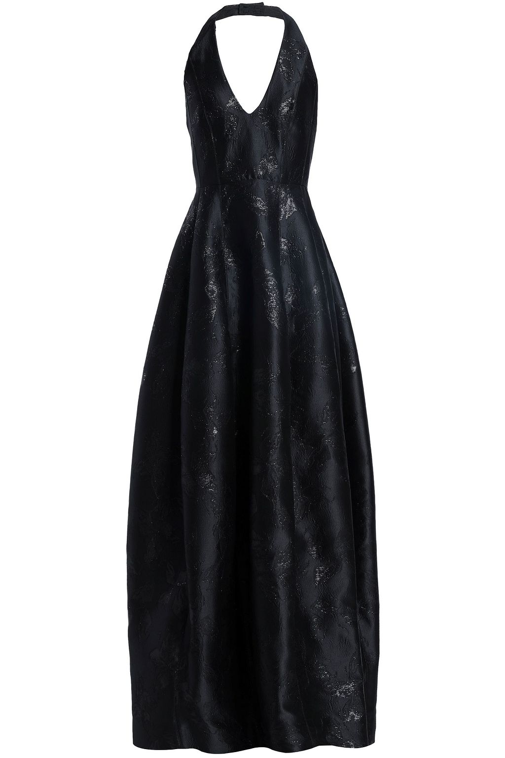Halston Heritage Women's A-line Metallic Jersey Gown main image 1
