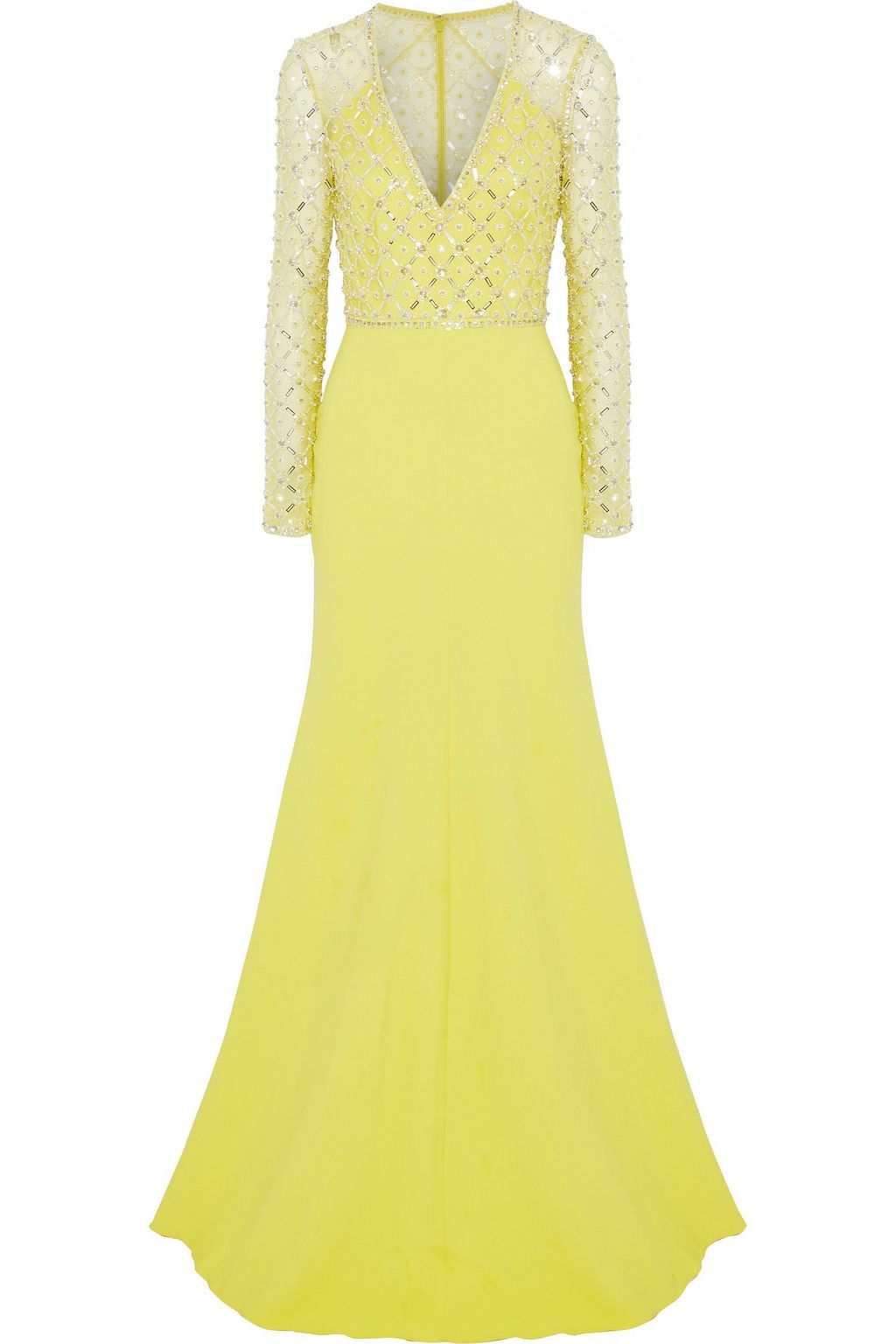jenny packham yellow dress