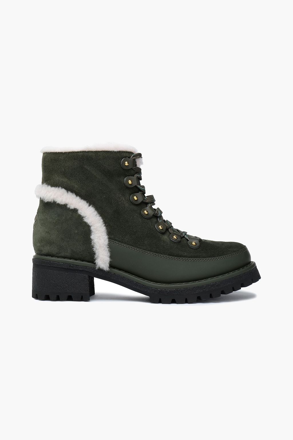 tory burch green boots