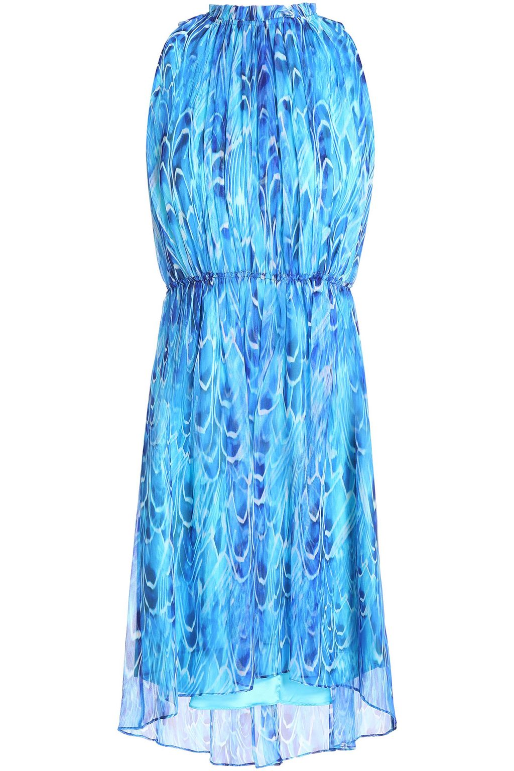 tahari light blue dress