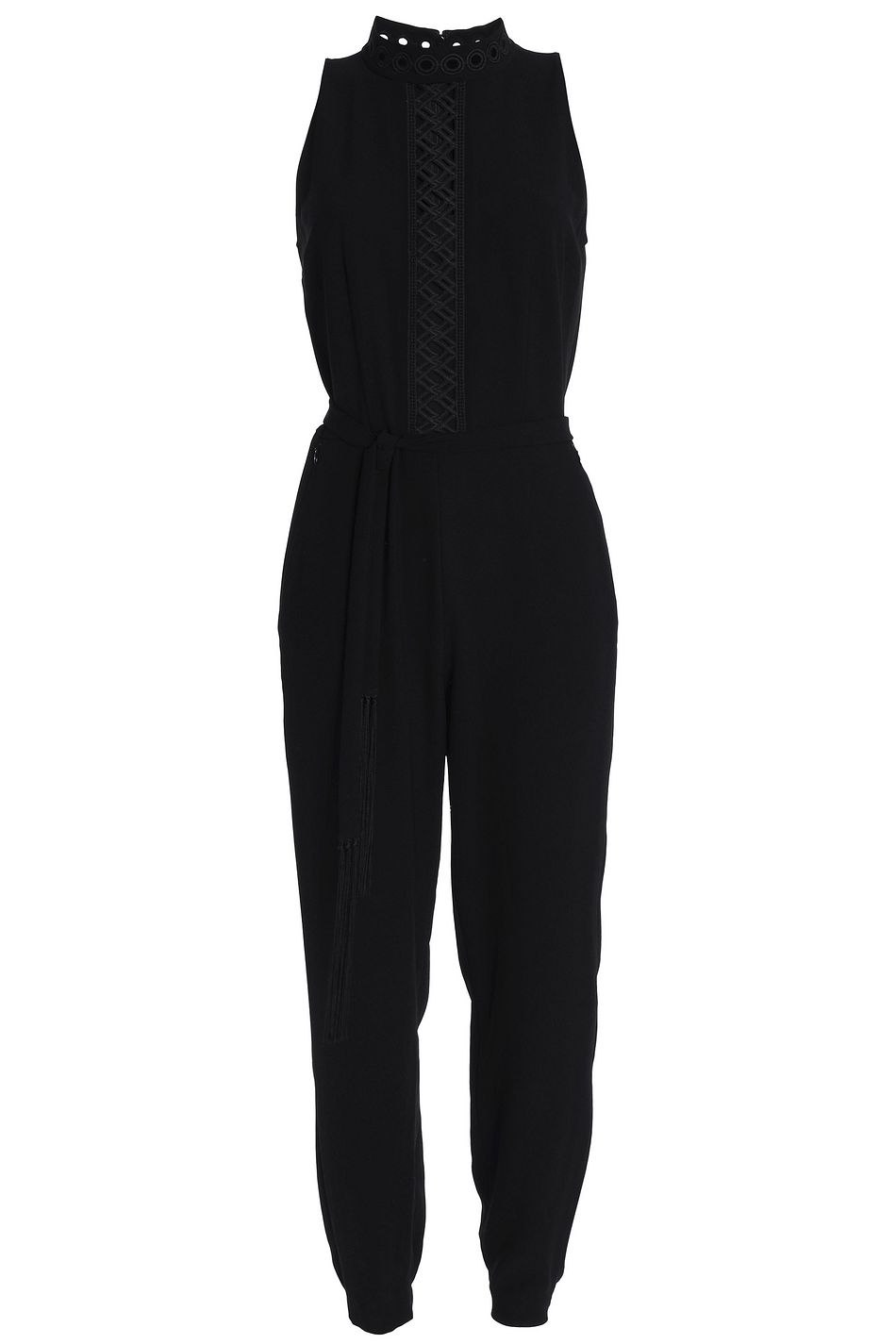 tahari black jumpsuit