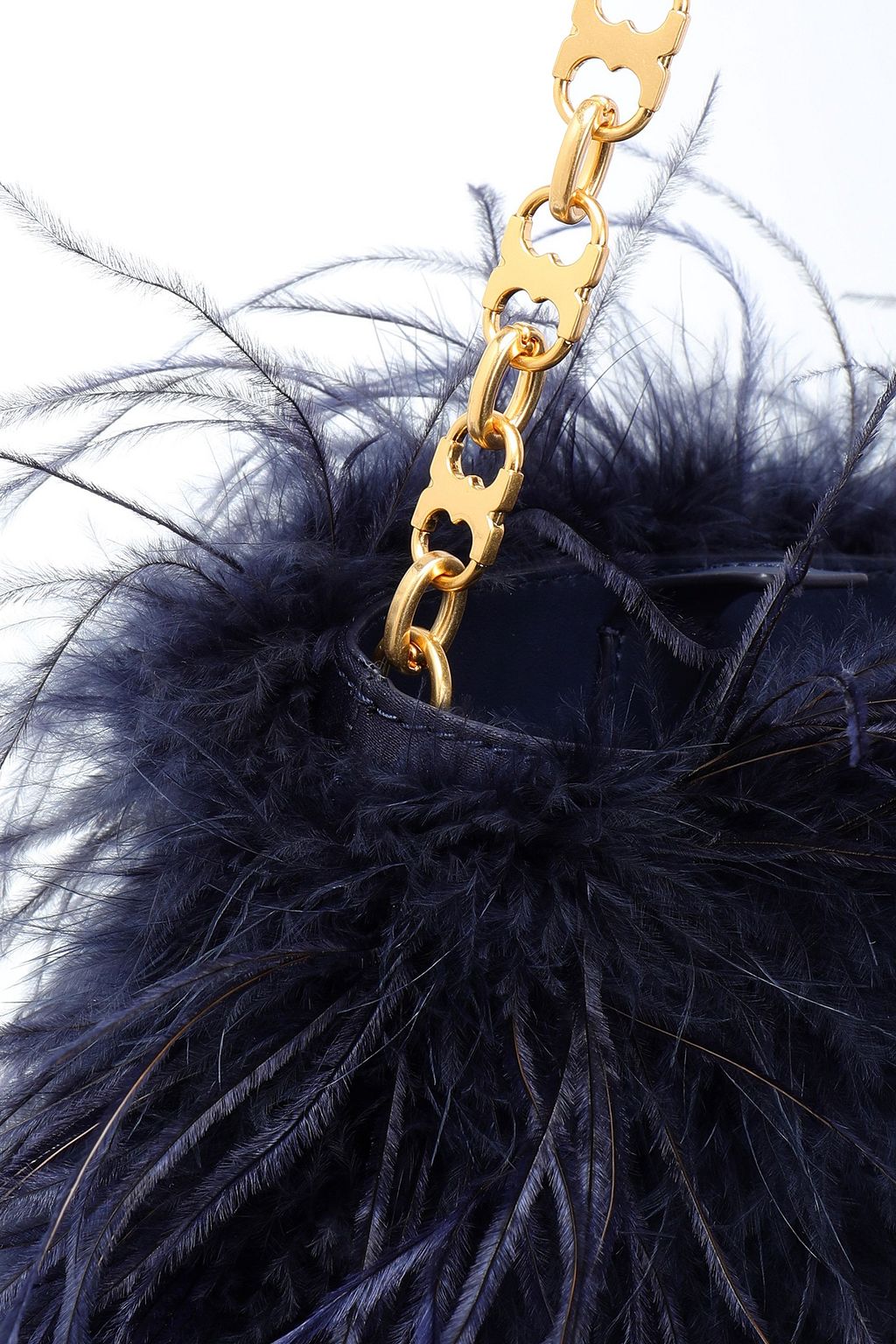 TORY BURCH Feather clutch