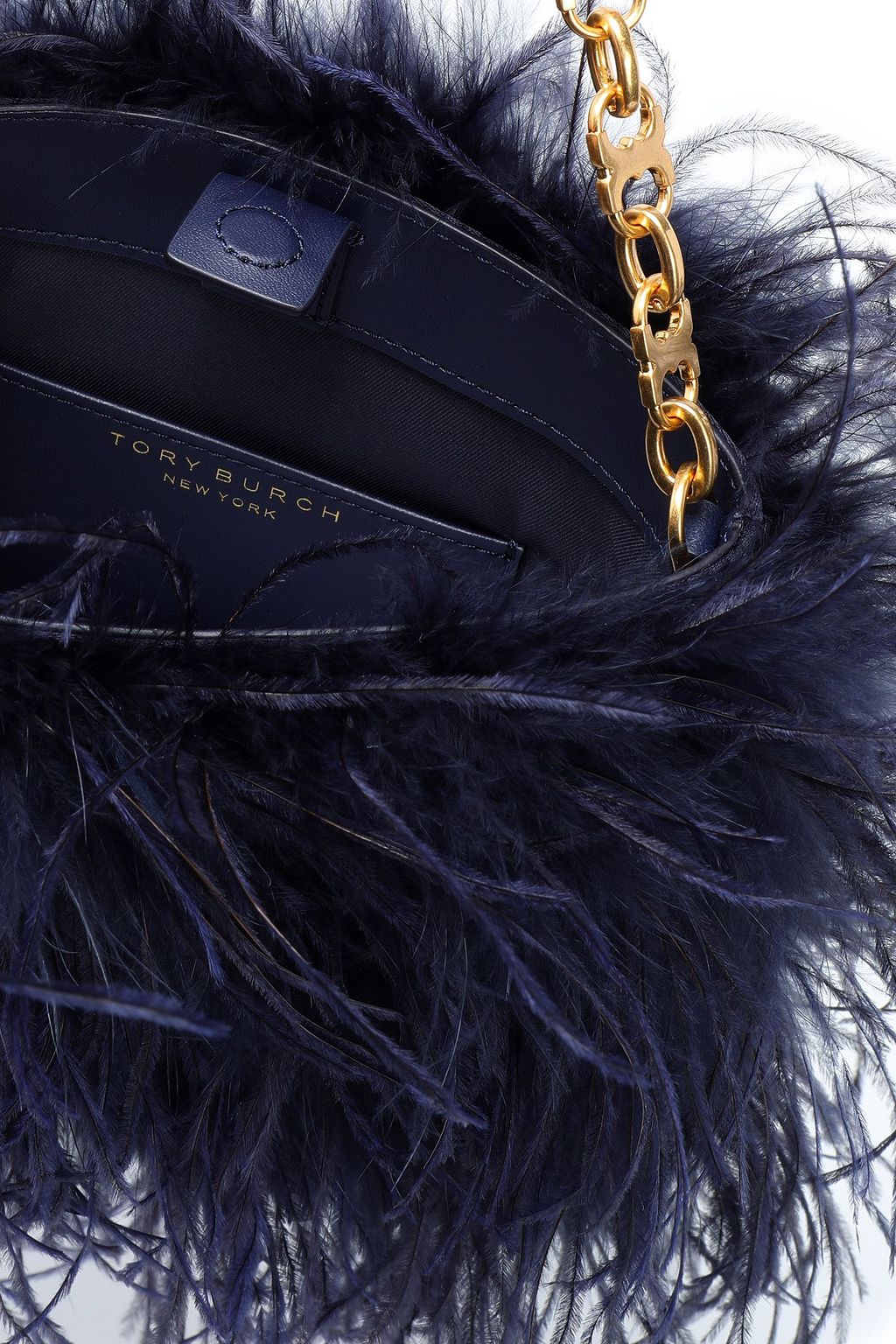 TORY BURCH Feather clutch