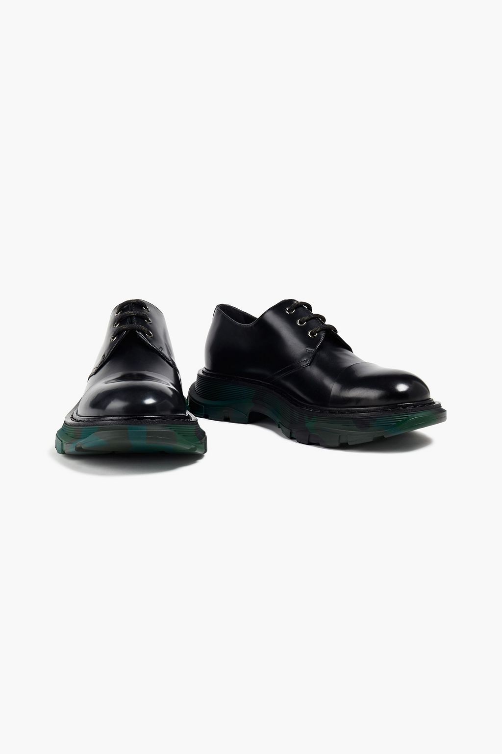 MCQUEEN Leather derby shoes