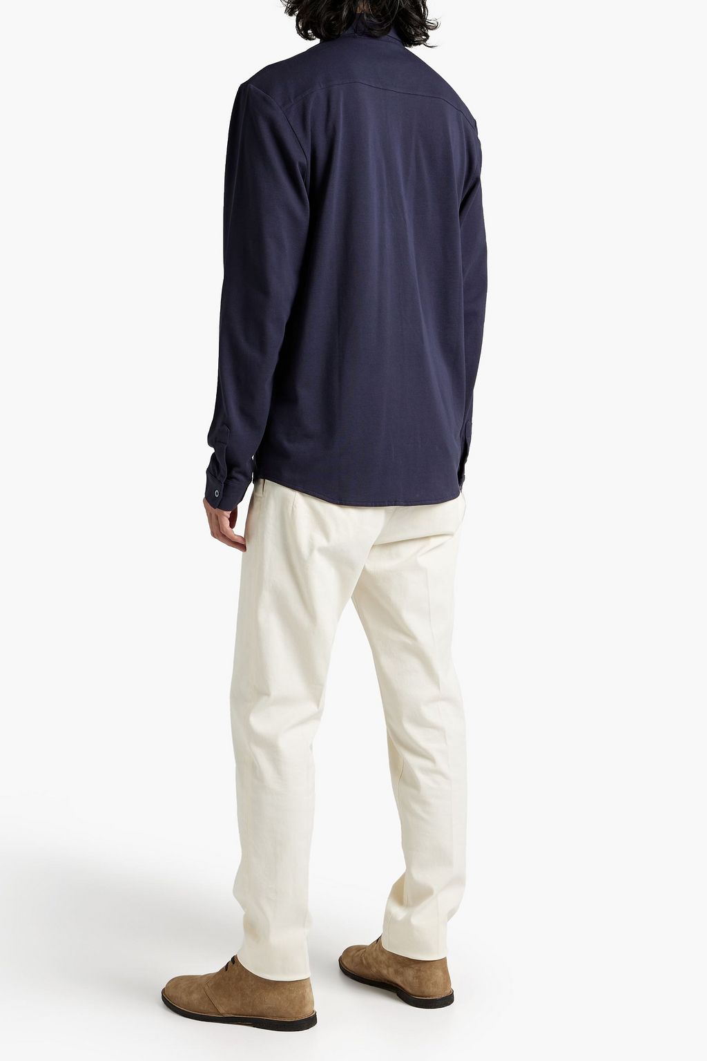 SUNSPEL Cotton-piqué shirt