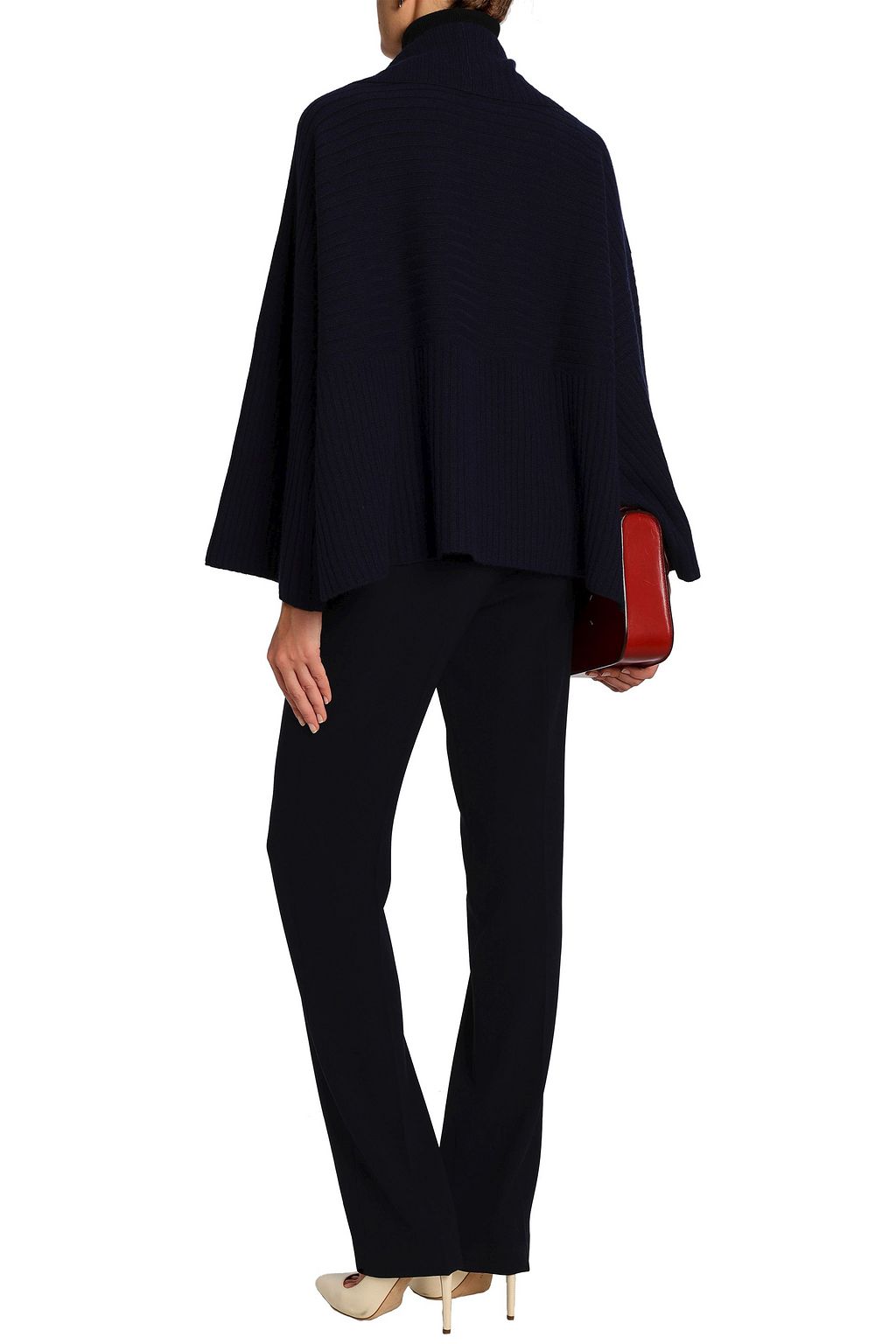 AGNONA Ribbed cashmere cardigan