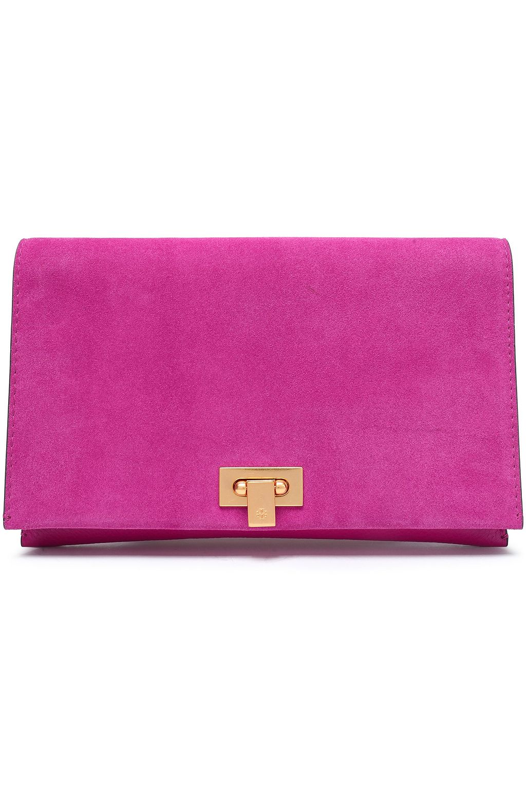 tory burch suede clutch