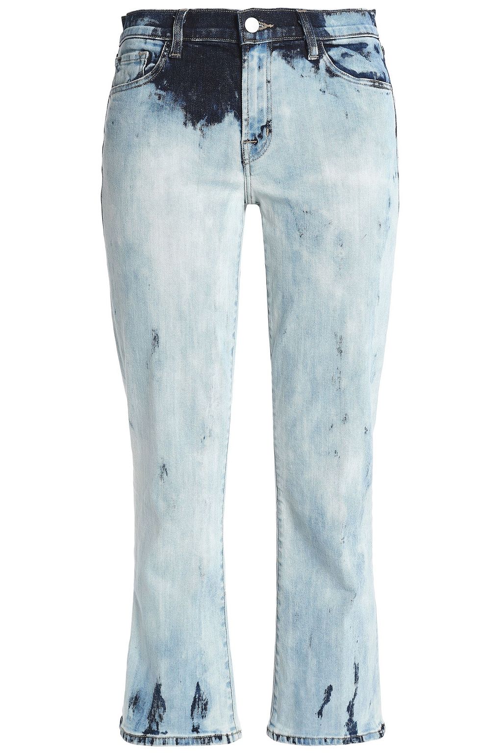 cropped cut jeans