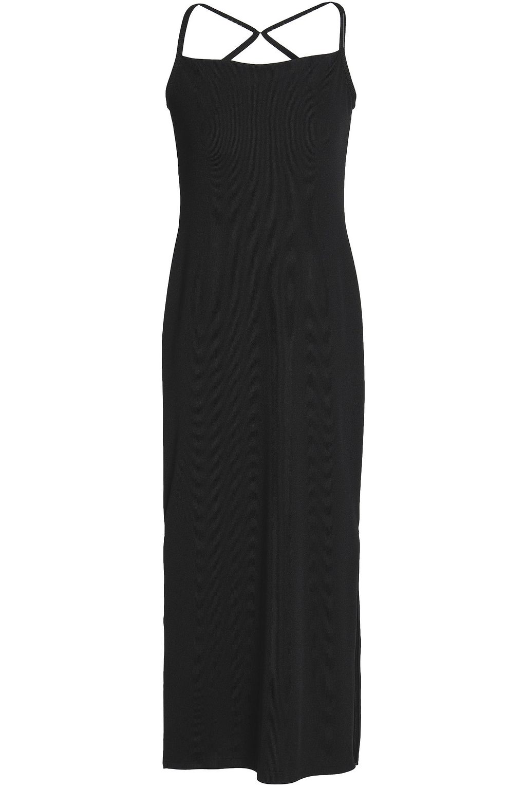 ribbed slip dress